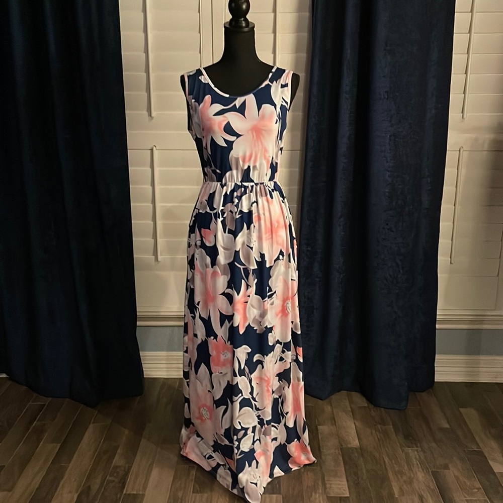 Floral maxi dress